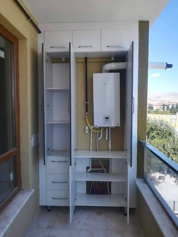 Balkon dolapları ve malzemeleri tasarımı ve üretimi